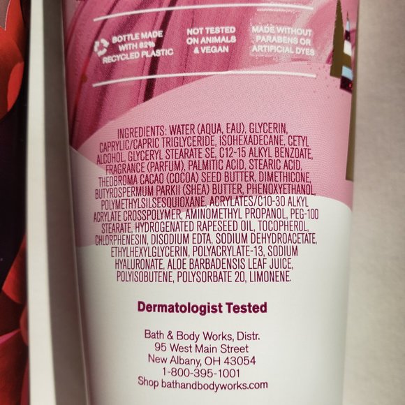 Bath & Body Works A Thousand Wishes and Twisted Pepper Mint Body Creams 8 oz New - Picture 6 of 6